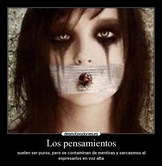 Los pensamientos -
