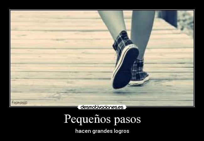 Pequeños pasos - 