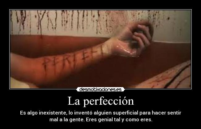 La perfección - 