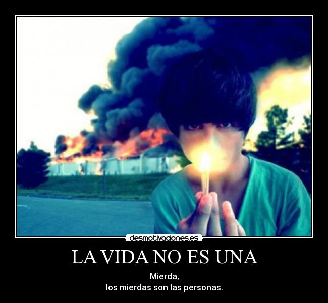 LA VIDA NO ES UNA - 