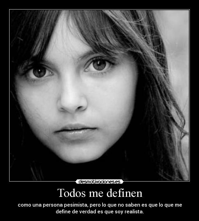 Todos me definen -