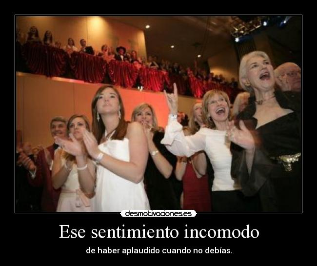 Ese sentimiento incomodo - 