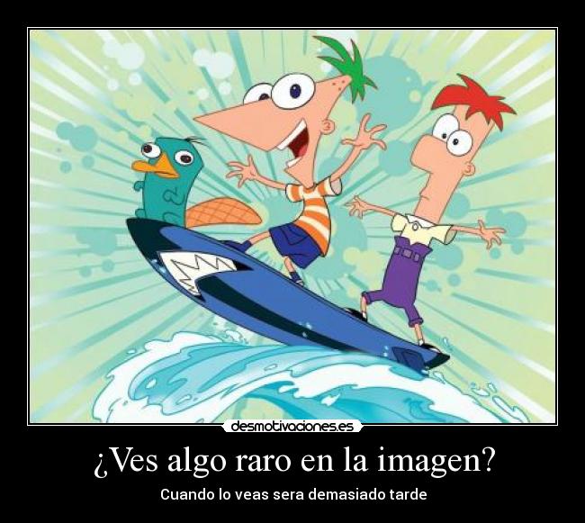 ¿Ves algo raro en la imagen? - 