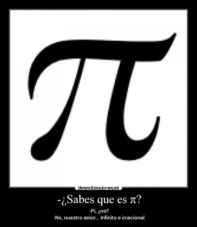 -¿Sabes que es π? - 