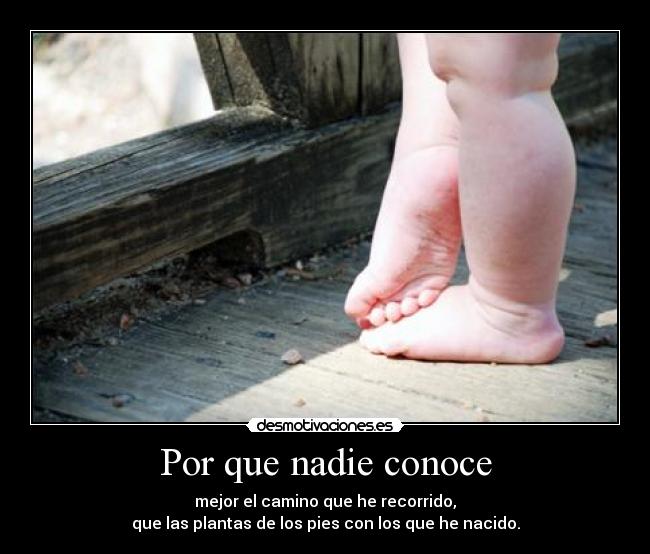 Por que nadie conoce - 