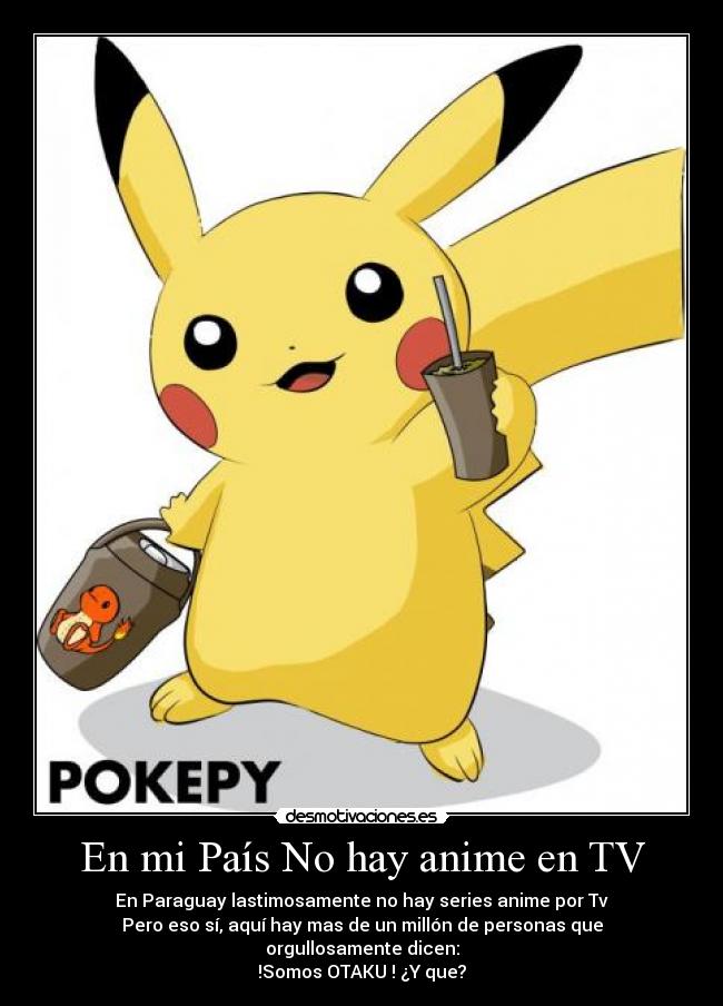 En mi País No hay anime en TV - 