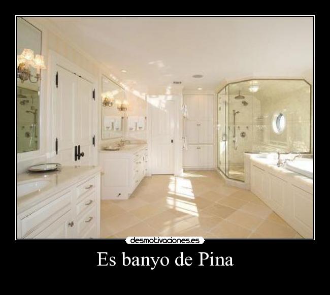 Es banyo de Pina -