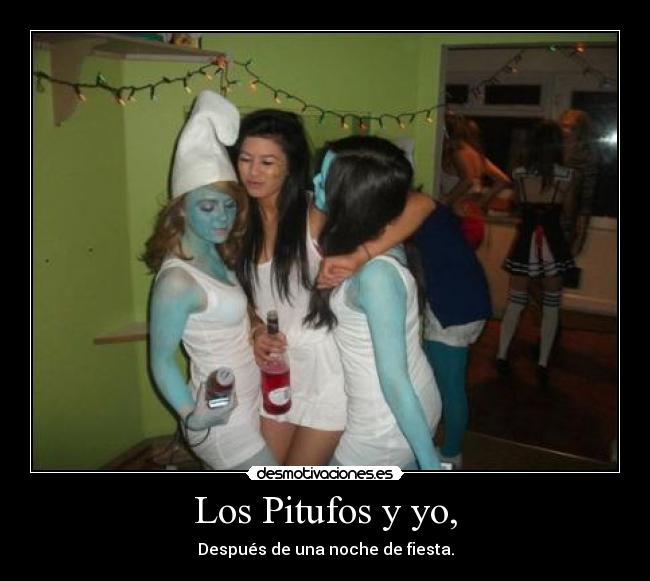 Los Pitufos y yo, - 