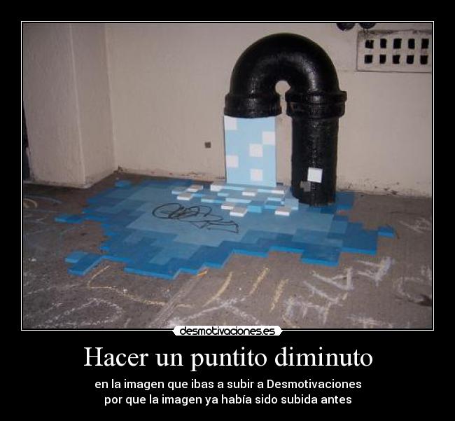 Hacer un puntito diminuto - 