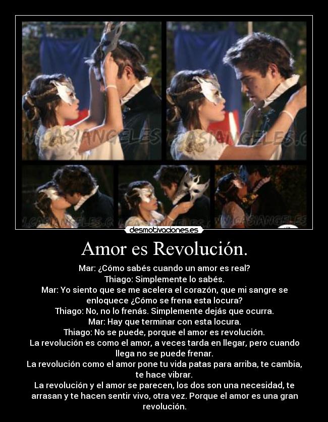 Amor es Revolución. -
