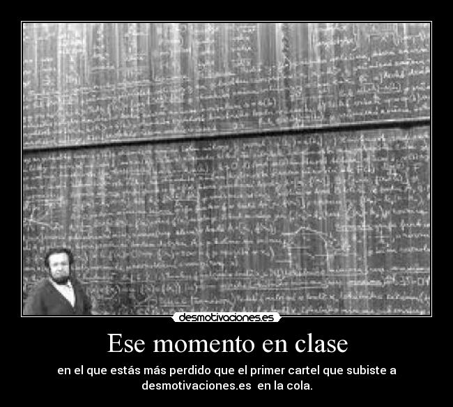 Ese momento en clase - 