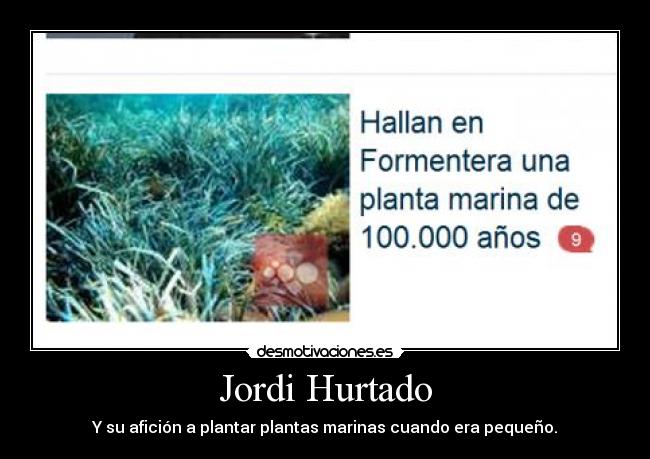 carteles jordi hurtado plantaba algas desmotivaciones
