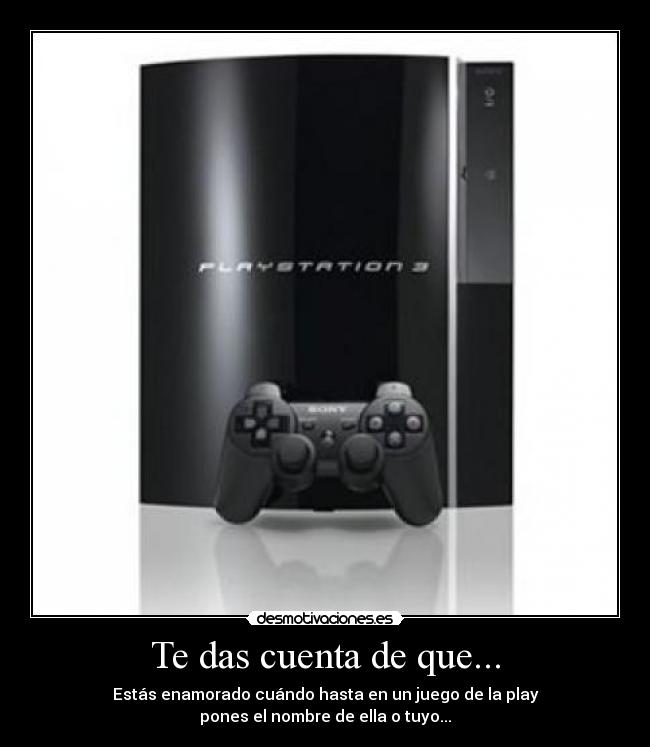 carteles play station desmotivaciones