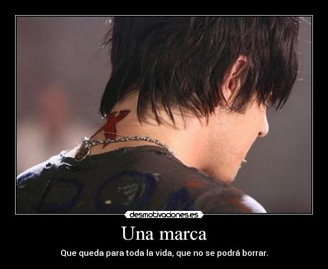 Una marca -
