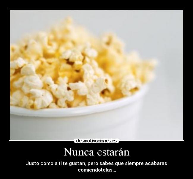 carteles palomitas cine comida sabor desmotivaciones