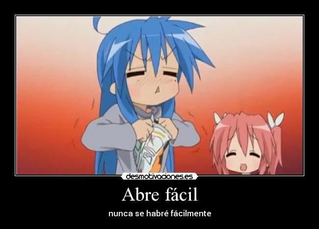 Abre fácil - nunca se habré fácilmente