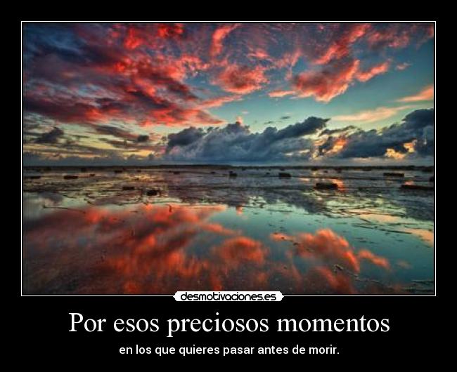 Por esos preciosos momentos - 
