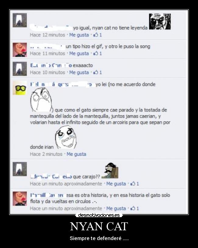 carteles nyan cat desmotivaciones