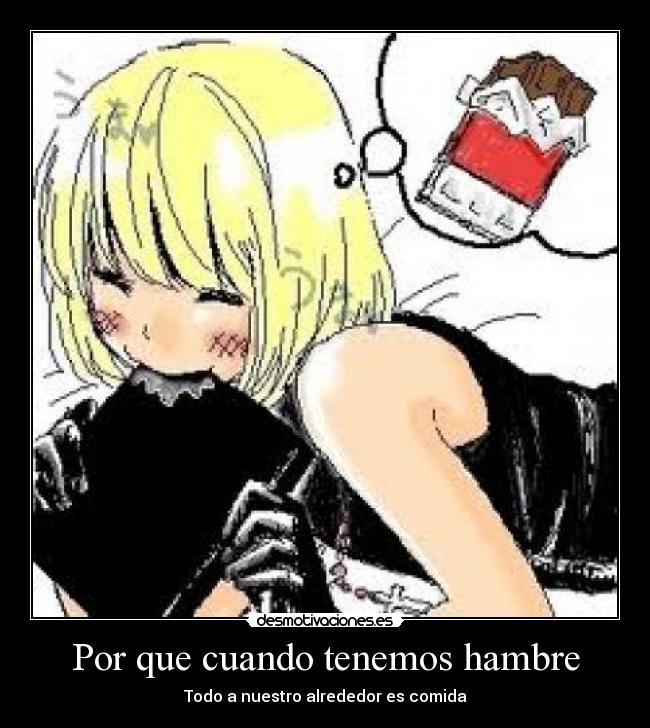 Por que cuando tenemos hambre -