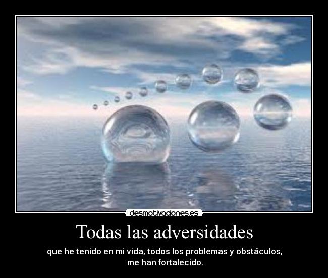 Todas las adversidades -