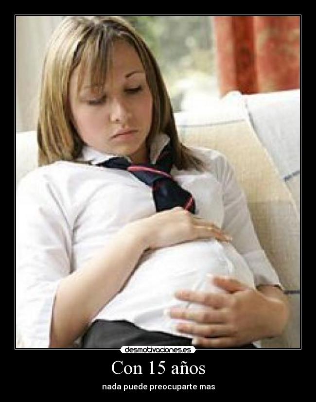 Con 15 años -