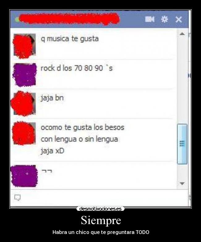 Siempre - Habra un chico que te preguntara TODO