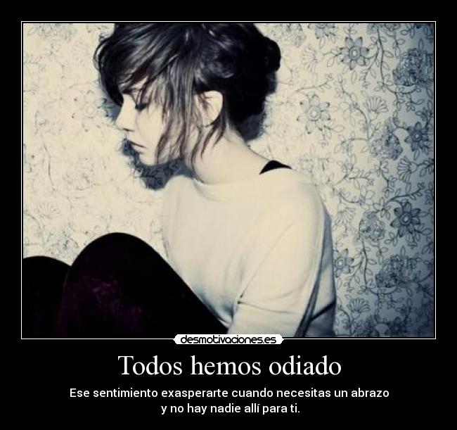 Todos hemos odiado - 