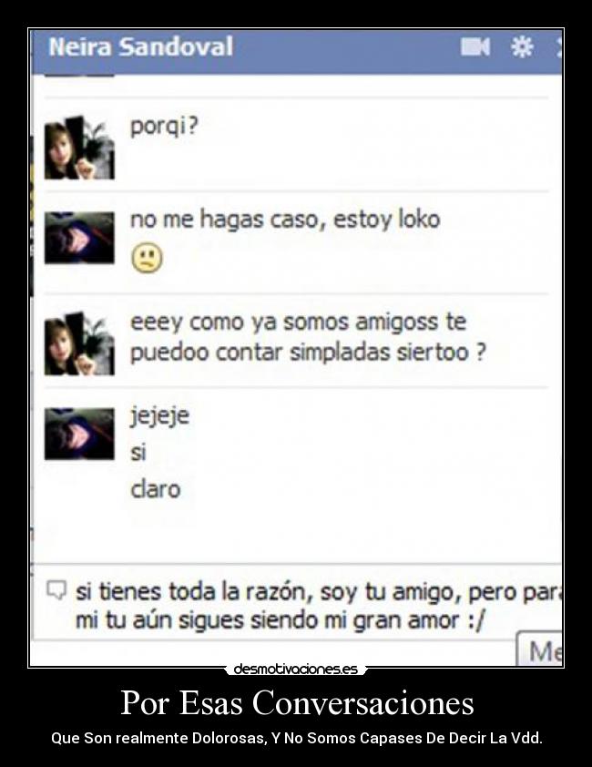 Por Esas Conversaciones - 