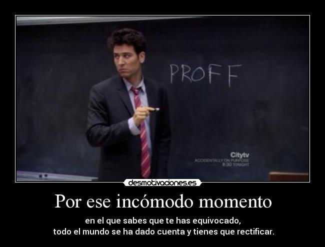 carteles incomodo momento desmotivaciones