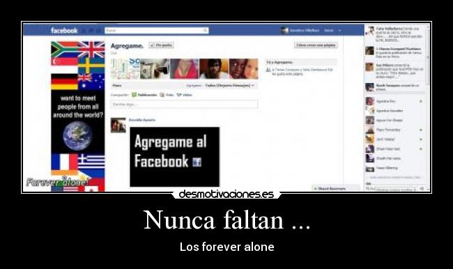 Nunca faltan ... - Los forever alone