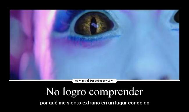 No logro comprender -