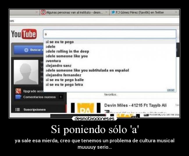 Si poniendo sólo a -