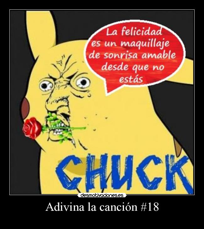 Adivina la canción #18 - 