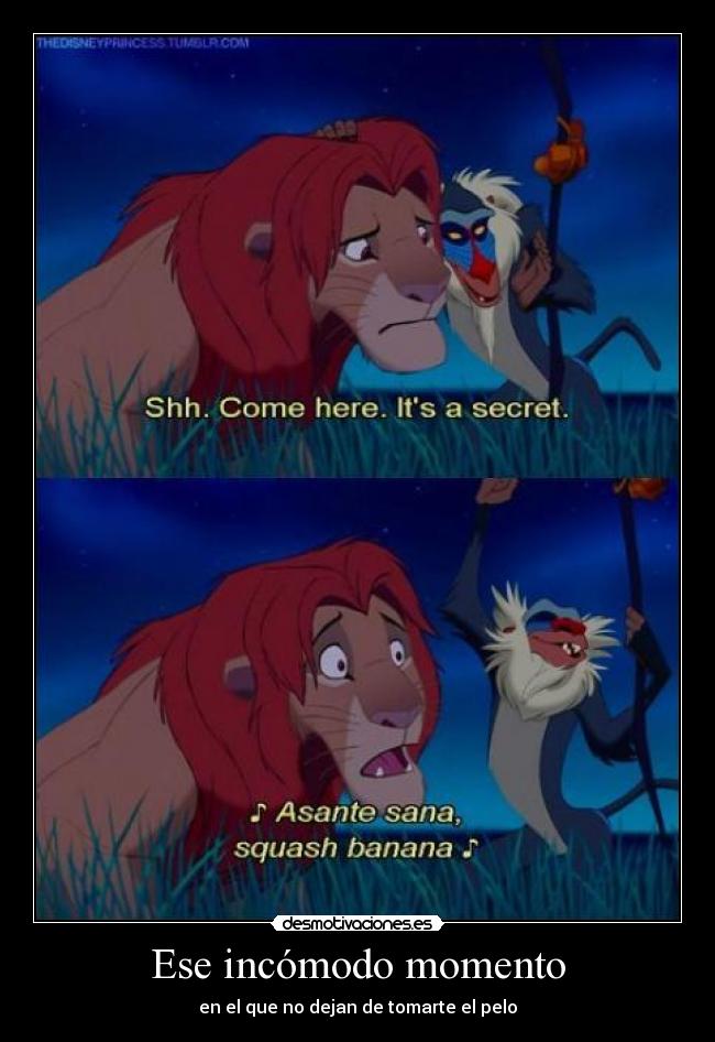 Ese incómodo momento - en el que no dejan de tomarte el pelo