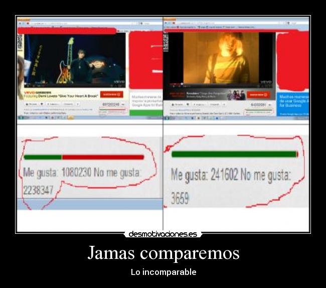 Jamas comparemos -