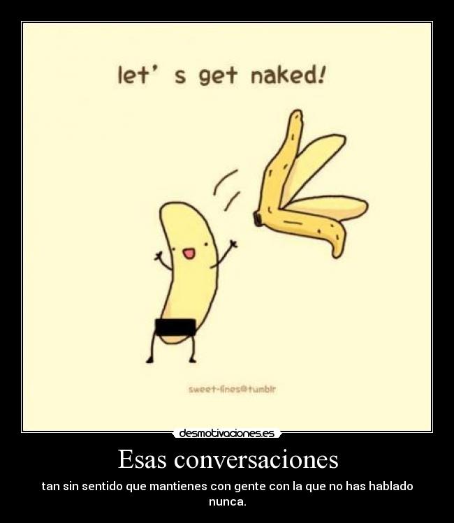 Esas conversaciones - 