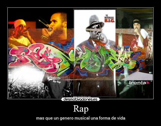 Rap - mas que un genero musical una forma de vida