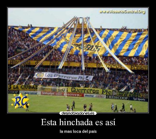 carteles rosario central desmotivaciones