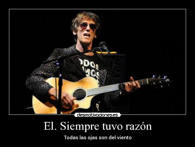 El. Siempre tuvo razón - Todas las ojas son del viento