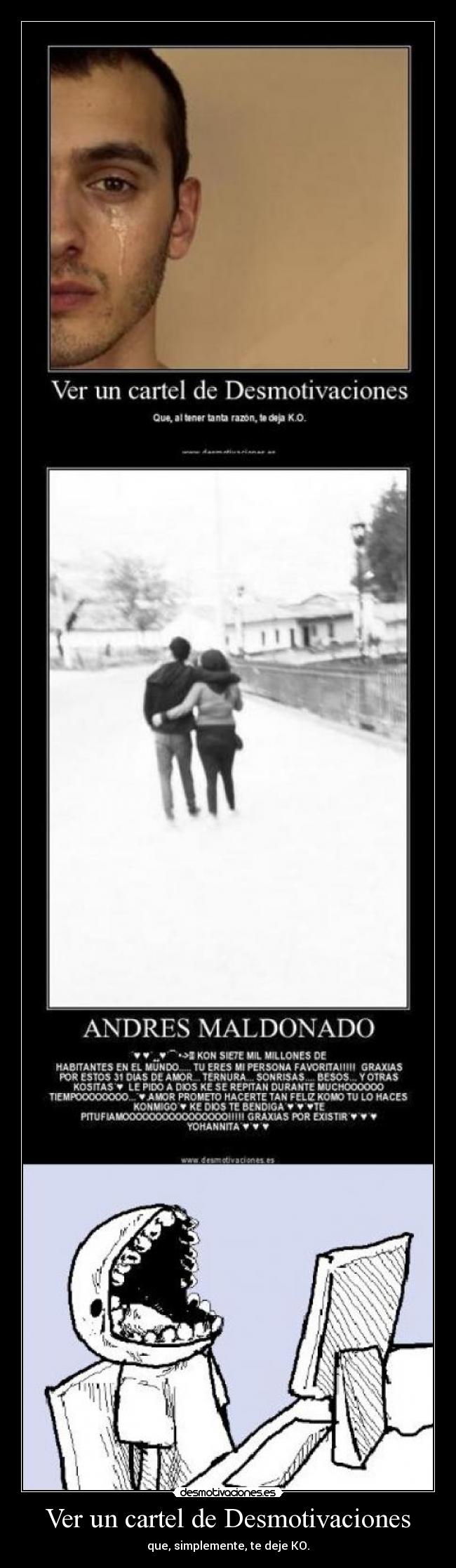 Ver un cartel de Desmotivaciones -