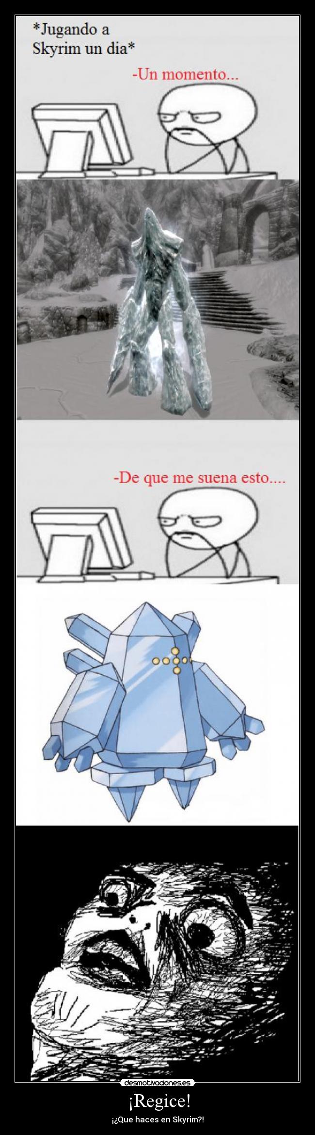 carteles regice pokemon skyrim ceacorp polla boca porque desmotivaciones