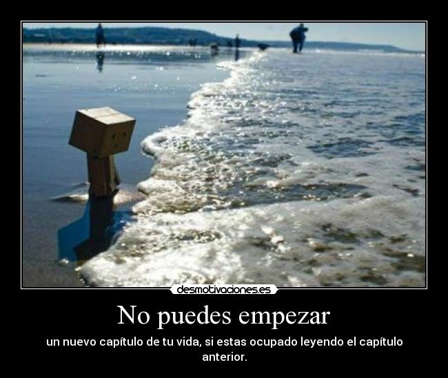 No puedes empezar -