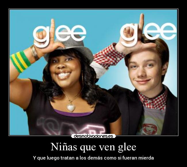 Niñas que ven glee - 