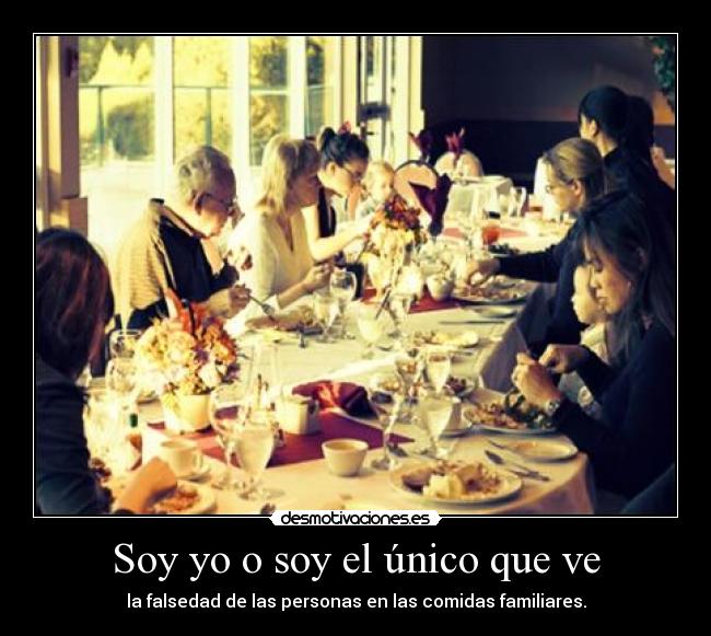 Soy yo o soy el único que ve -