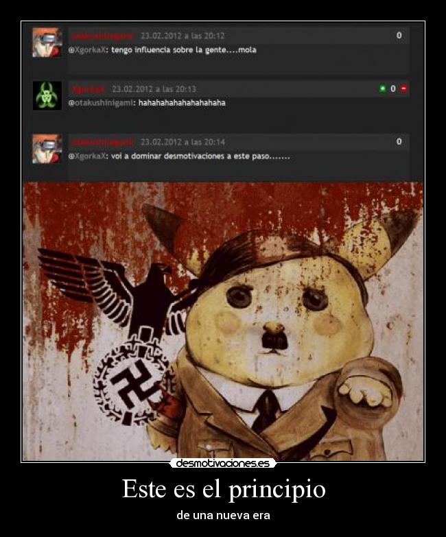 Este es el principio -