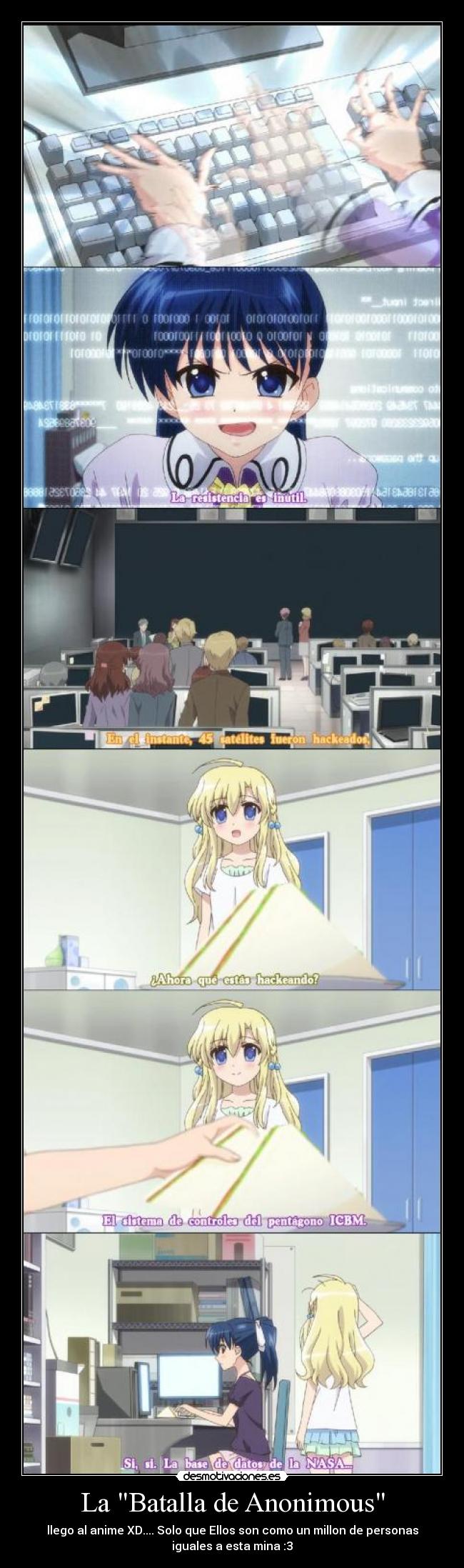 La Batalla de Anonimous - 