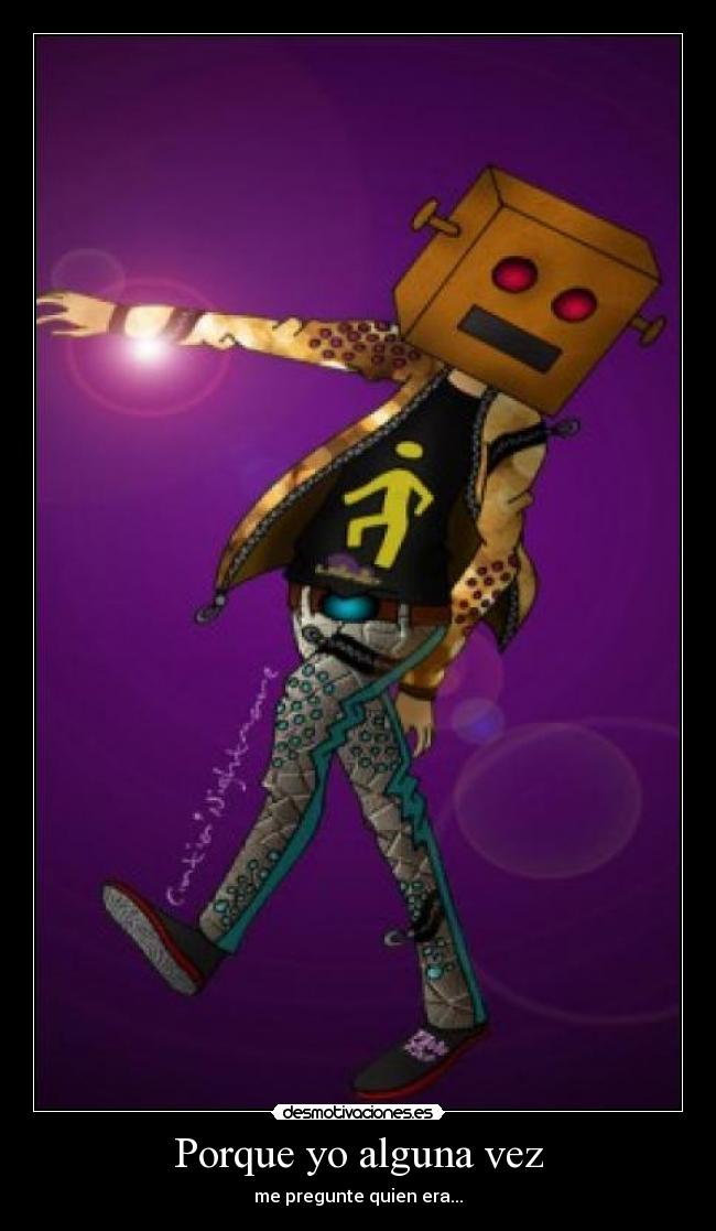 carteles robot lmfao pregunte desmotivaciones