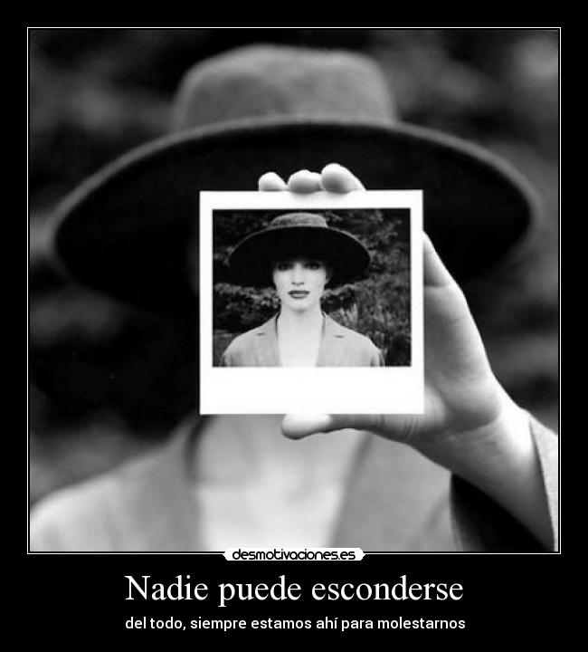 Nadie puede esconderse - 