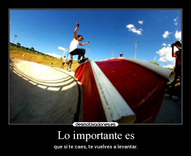 Lo importante es - 
