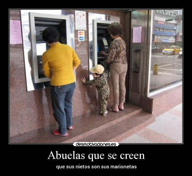 Abuelas que se creen -